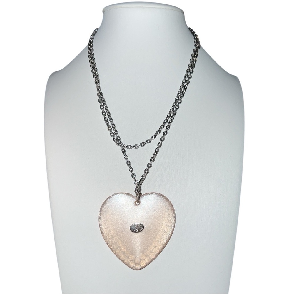 Tarina 🌸Tarantino 🌸 Swarovski Heart Long Chain Necklace 🌸 - Picture 3 of 11